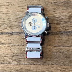 Vestal Plexi Stainless Steel Chronograph